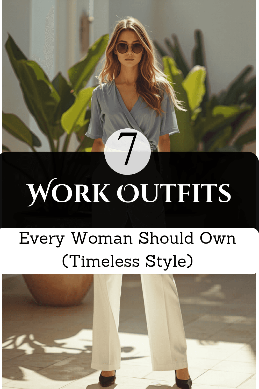 7 Work Outfits Every Woman Should Own (Timeless & Chic Ideas)